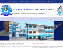 Tablet Screenshot of kamarajschoolandaman.com